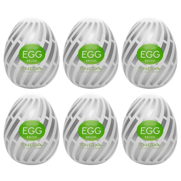 TENGA Egg Brush - tojás maszturbátor (6db)