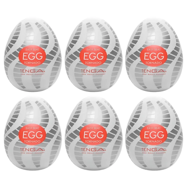 TENGA Egg Tornado - tojás maszturbátor (6db)