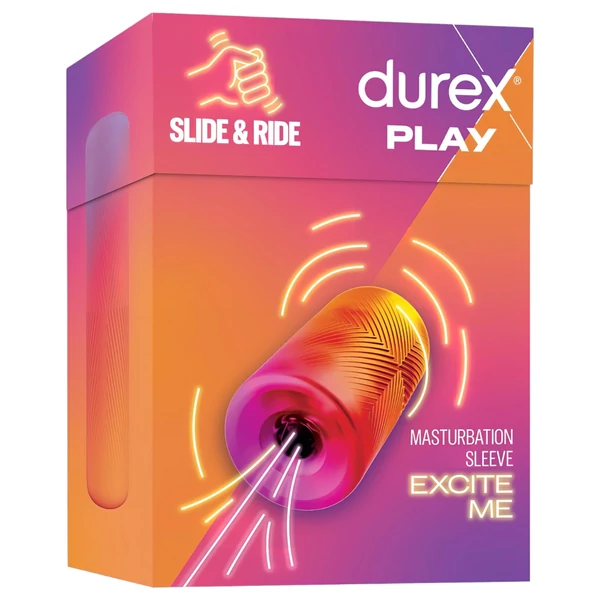Durex Slide & Ride - maszturbátor (pink)
