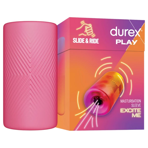 Durex Slide & Ride - maszturbátor (pink)