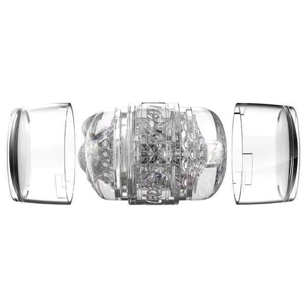 Fleshlight Quickshot Stoya - utazó maszturbátor (átlátszó)