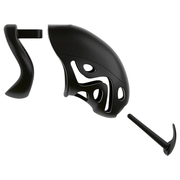 You2Toys - péniszketrec péniszpluggal (fekete)