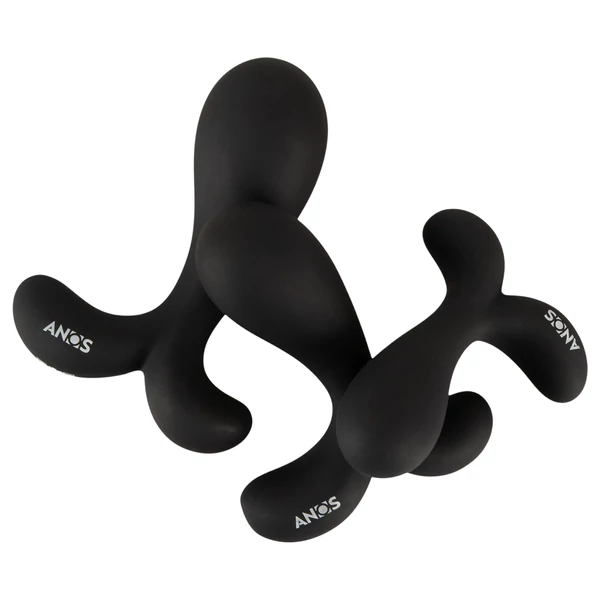 ANOS - anál tréning plug szett (fekete)