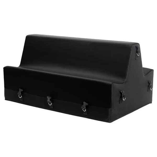 Liberator - szexpárna bilincsekkel (fekete)