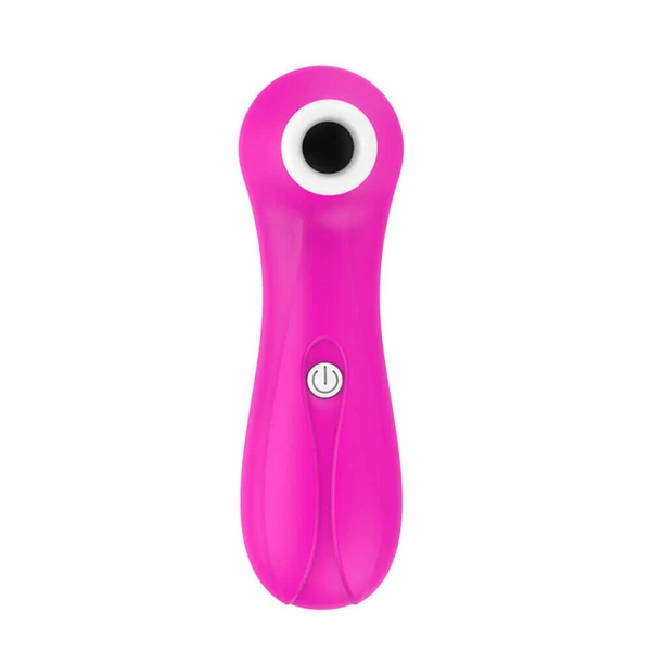 Lonely Sucking Massager - léghullámos csiklóizgató (pink)