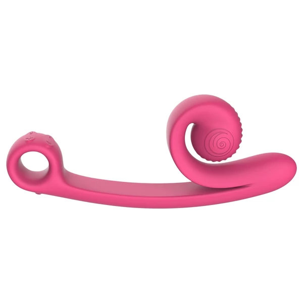 Snail Vibe Curve - 2in1 csikló vibrátor (pink)