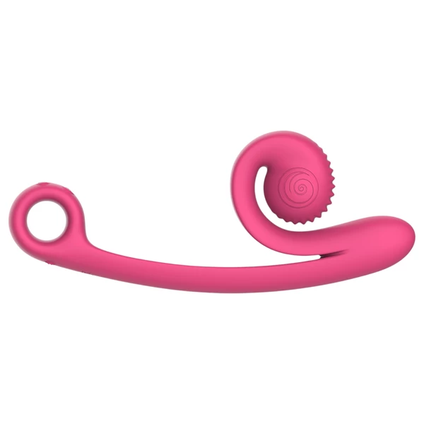 Snail Vibe Curve - 2in1 csikló vibrátor (pink)