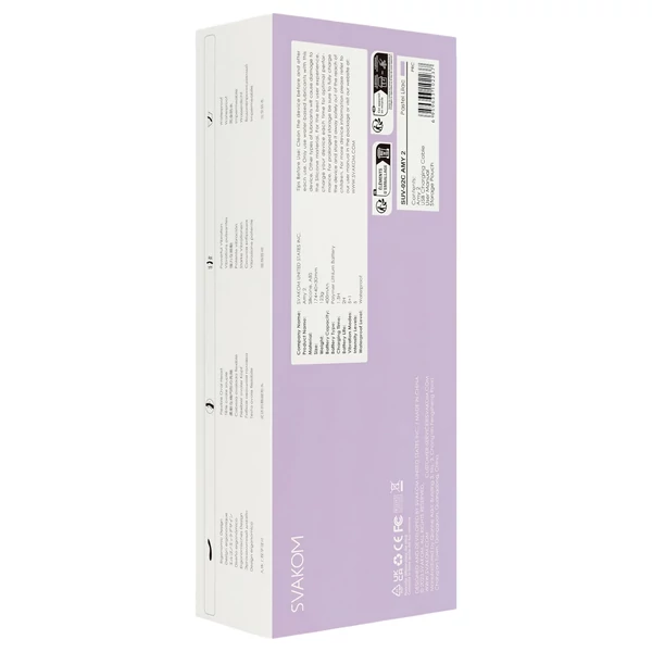 Svakom Amy 2 - akkus, vízálló G-pont vibrátor (lila)