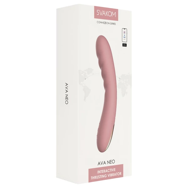 Svakom Ava Neo - okos lökő vibrátor (pink)