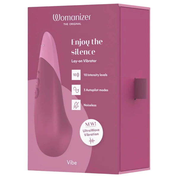 Womanizer Vibe - csikló vibrátor (pink)