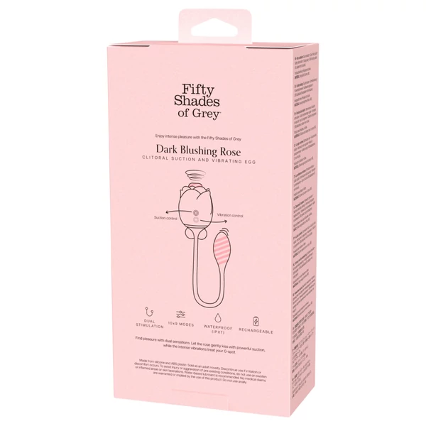 A szürke ötven árnyalata - csiklószívó és vibrotojás (fekete)