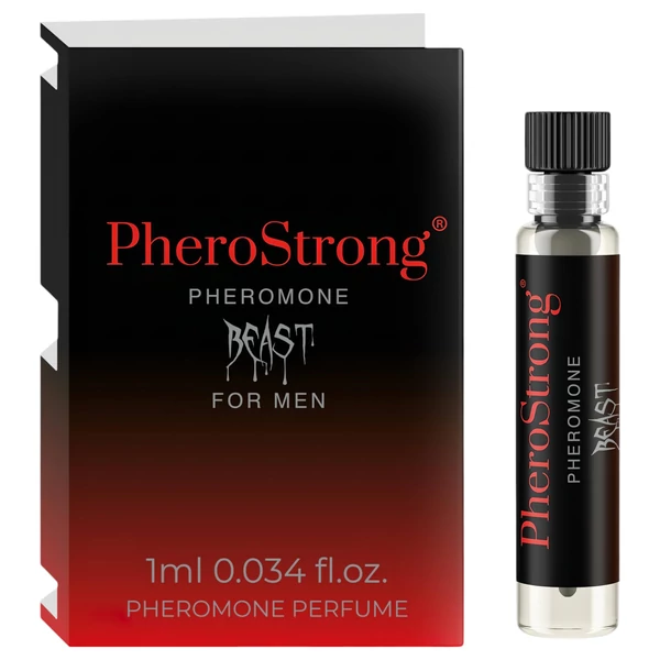 PheroStrong Beast - feromon parfüm férfiaknak (1ml)