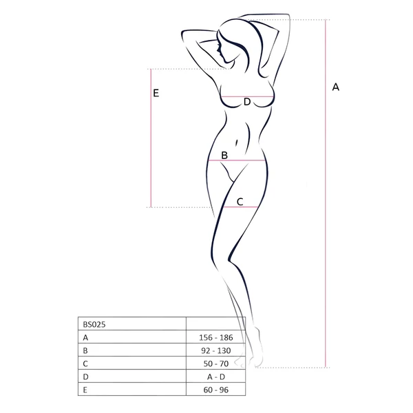 Passion BS025 - hosszúujjú miniruha (fekete) - S-L