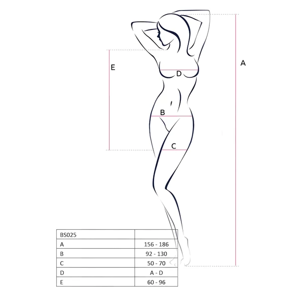 Passion BS025 - hosszúujjú miniruha (fehér) - S-L