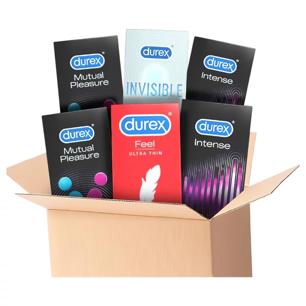 Durex Premium - extra élvezet óvszer csomag (6x10db)