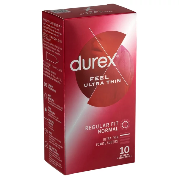 Durex Feel Ultra Thin - ultra élethű óvszer (2x10db)