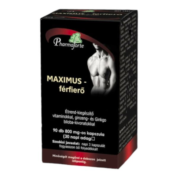MAXIMUS vitamin komplex férfiaknak kifejlesztve (90db)