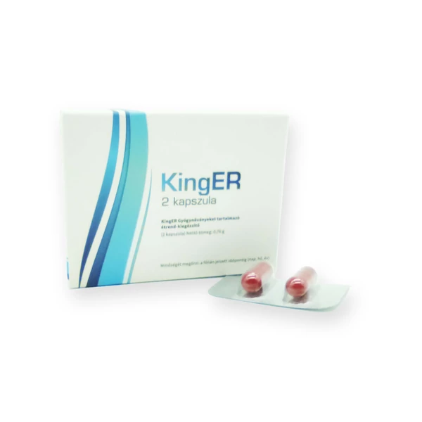 KingER - erős, étrend-kiegészítő kapszula férfiaknak (2db)