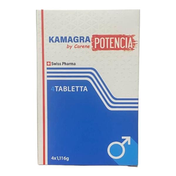KAMAGRA - étrendkiegészítő tabletta férfiaknak (4db)