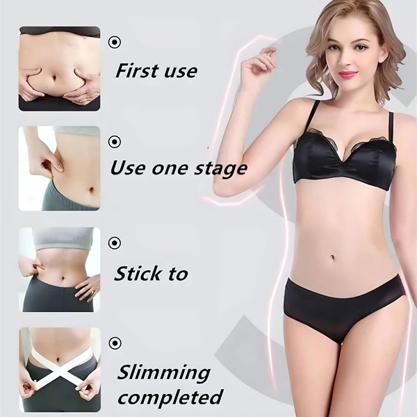 EMS - akkus menstruációs masszírozó öv (fehér)