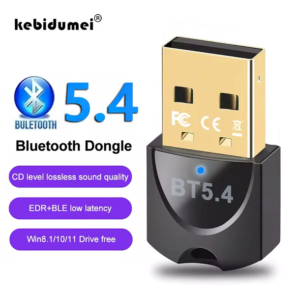 Bluetooth 5.4 USB adapter 7 eszközig
