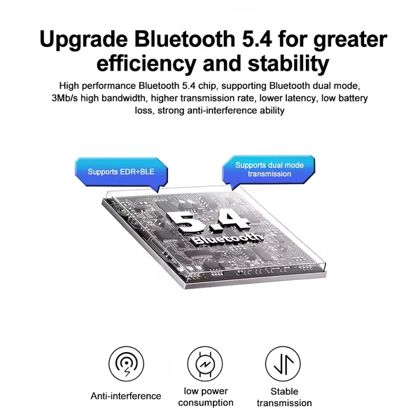 Bluetooth 5.4 USB adapter 7 eszközig