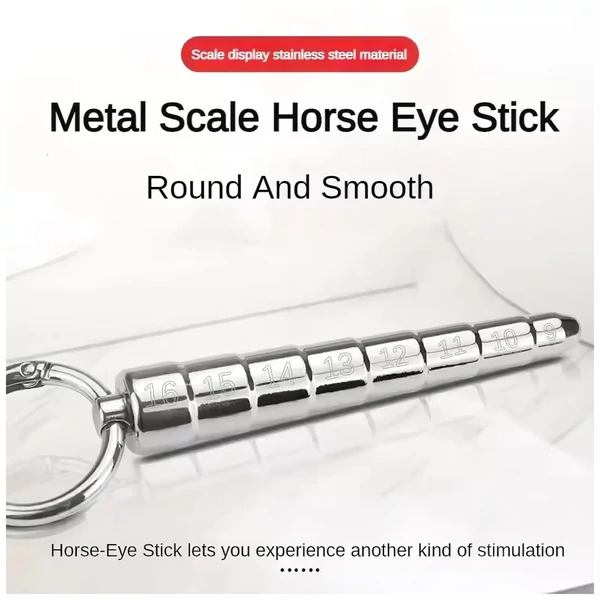 Rozsdamentes acél dilátor - M (ezüst)