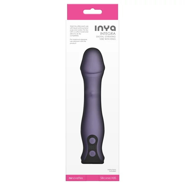 NS Novelties - lökő, forgó vibrátor (lila)