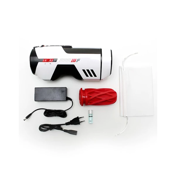 LETEN SM FUTURE PRO - hálózati melegítő, fel-le mozgó maszturbátor