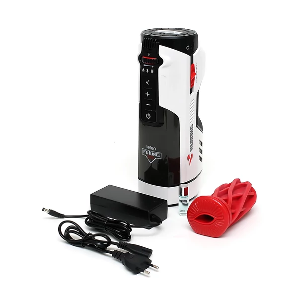 LETEN SM FUTURE PRO - hálózati melegítő, fel-le mozgó maszturbátor