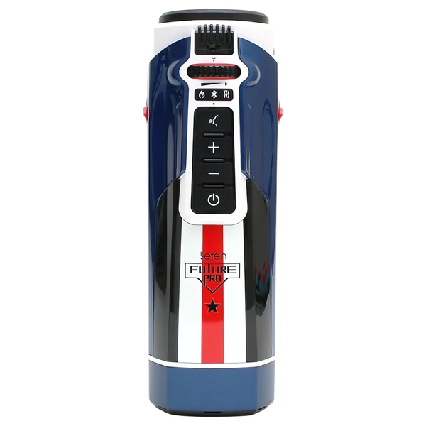 Leten SM Future Pro - hálózati lökő, nyögő, szorító, melegítő maszturbátor (kék)