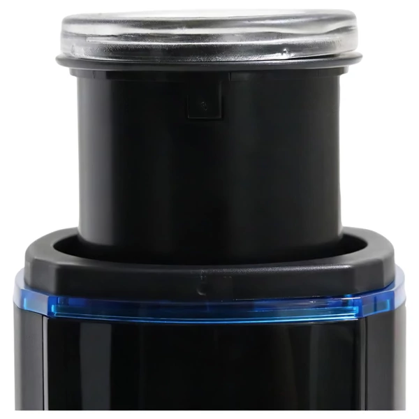 Leten SM320 - nyögő, lökő, melegítő maszturbátor (fekete)