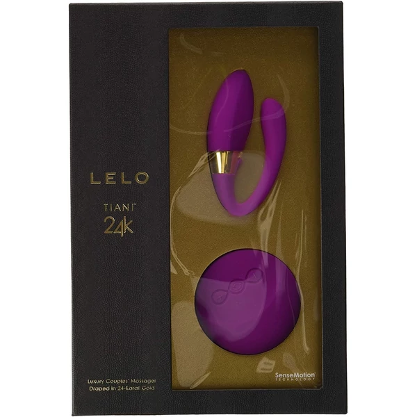 LELO Tiani 24K- akkus párvibrátor (lila)