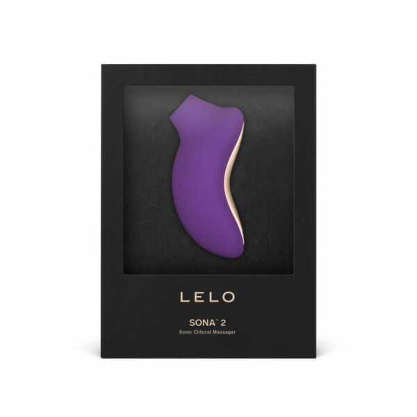 LELO Sona 2 - hanghullámos csiklóizgató (lila)