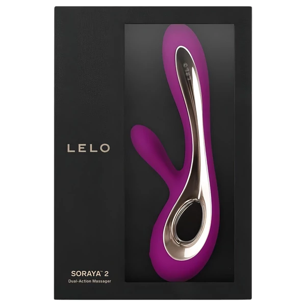 LELO Soraya 2 - vízálló csiklókaros vibrátor (lila)