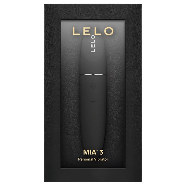 LELO Mia 3 - utazó rúzs vibrátor (fekete)