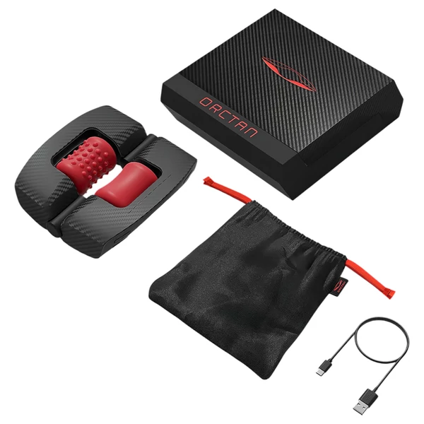 Orctan - akkus pénisz masszázsgép (fekete)