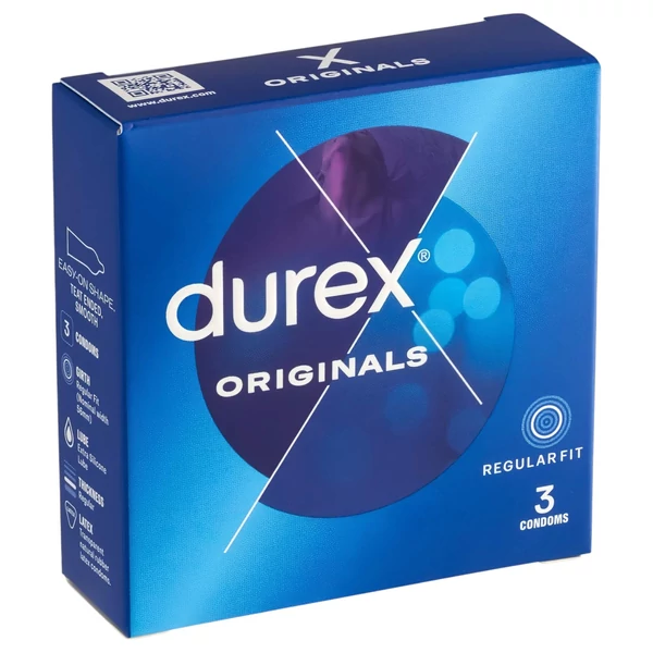 Durex Originals - óvszer (3db)
