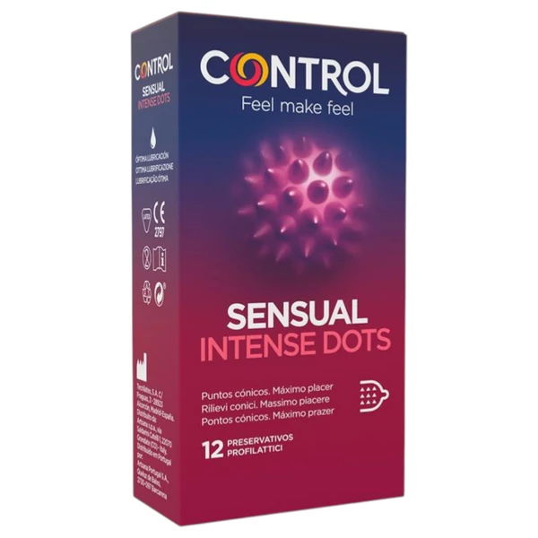 Control - tüskés óvszer (12db)