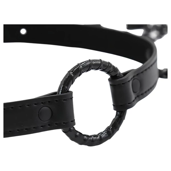 INTOYOU - szájpecek bimbócsipesszel (fekete)