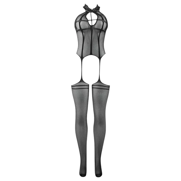 Adalet Mia - nyakpántos necc szett - (fekete)