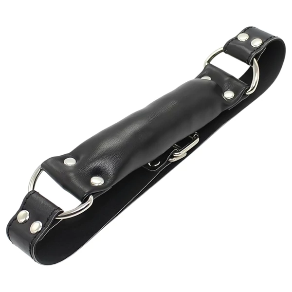 Latetobed - párnázott szájpecek (fekete)