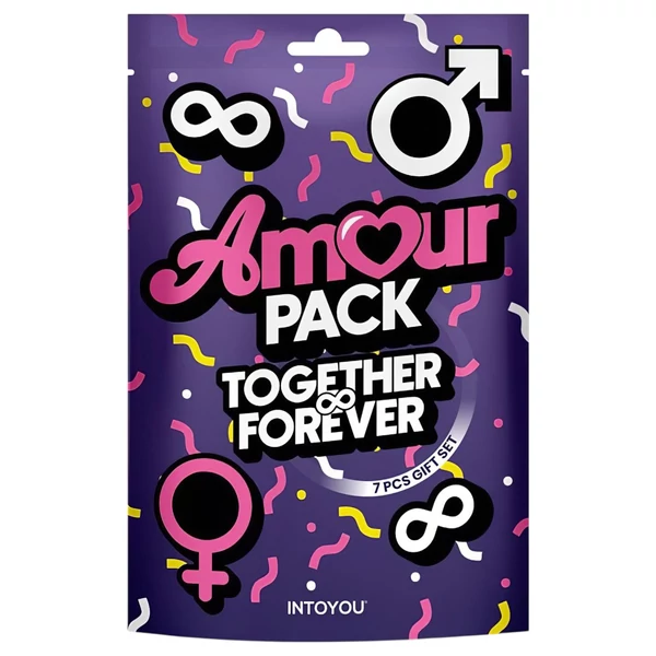 Amour Pack Together - kezdő szett vibrátorral - 7 részes