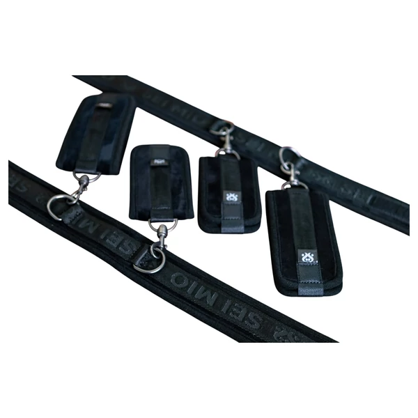 Sei Mio - comb-, csukló- és bokabilincs (fekete)