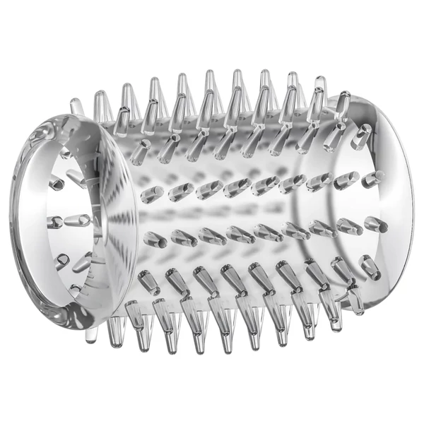 Stay Hard - tüskés péniszmandzsetta (átlátszó)