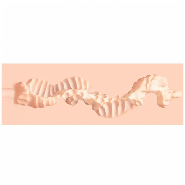 XKIN - realisztikus műpunci maszturbátor - L (natúr)