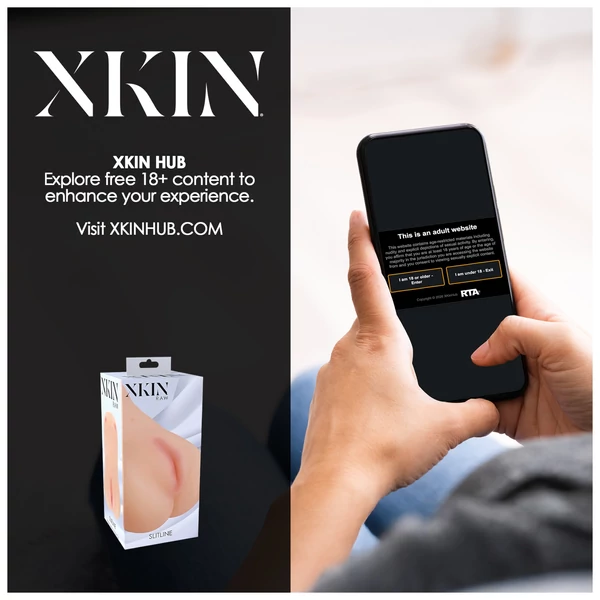 XKIN - élethű műpunci maszturbátor - L (natúr)