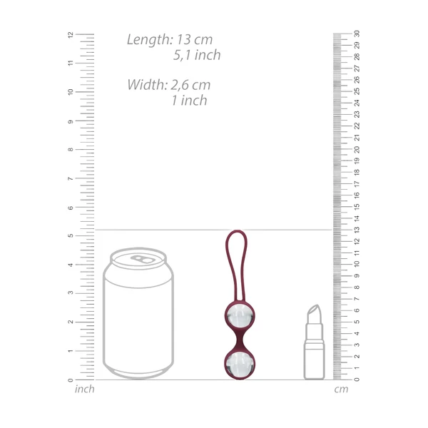 Loveline (S)explore - szexjáték szett nőknek - (piros)