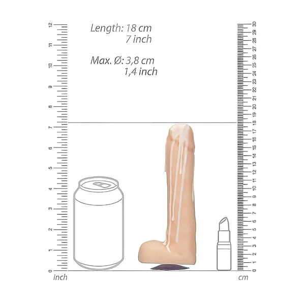 Dicky Cum - szappan pénisz herékkel -natúr (250g)