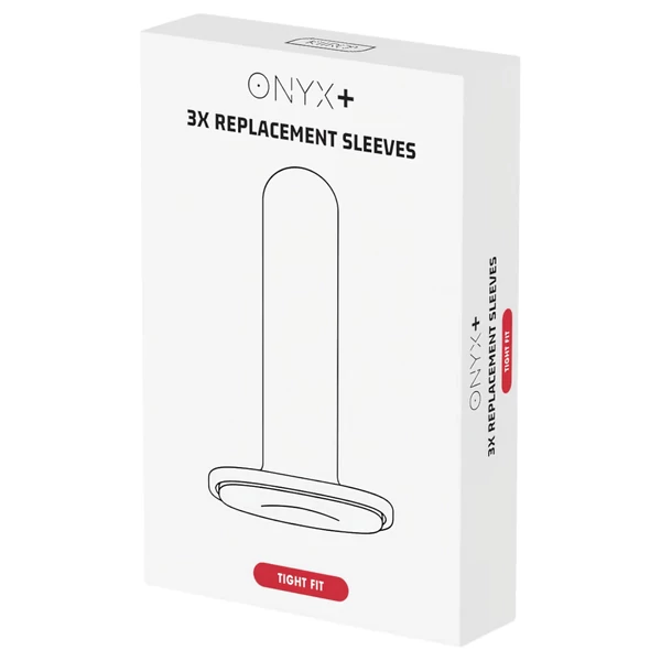 Kiiroo Onyx Standard Fit- maszturbátor mandzsetta - 3db (fehér)